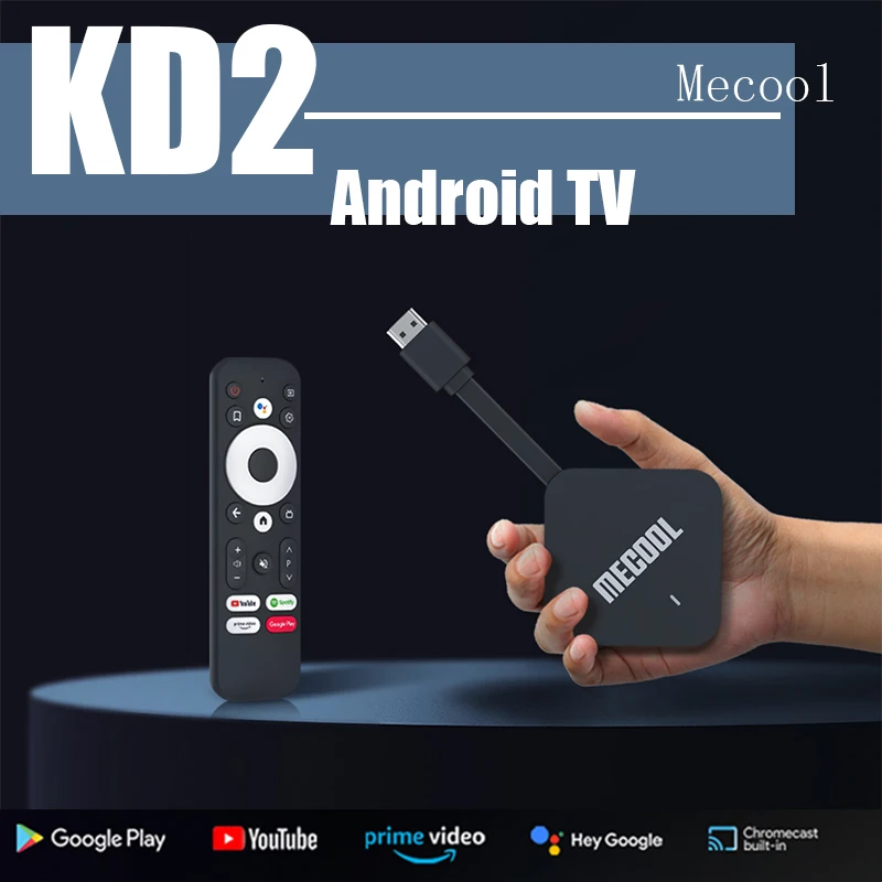 ТВ-флешка Mecool KD2, Amlogic S905Y2, Android 10, 2 + 16 ГБ, 1080P, 4K, Двойной Wi-Fi, BT4.2
ТВ-флешка Mecool KD2, Amlogic S905Y2, Android 10, 2 + 16 ГБ, 1080P, 4K, Двойной Wi-Fi, BT4.2