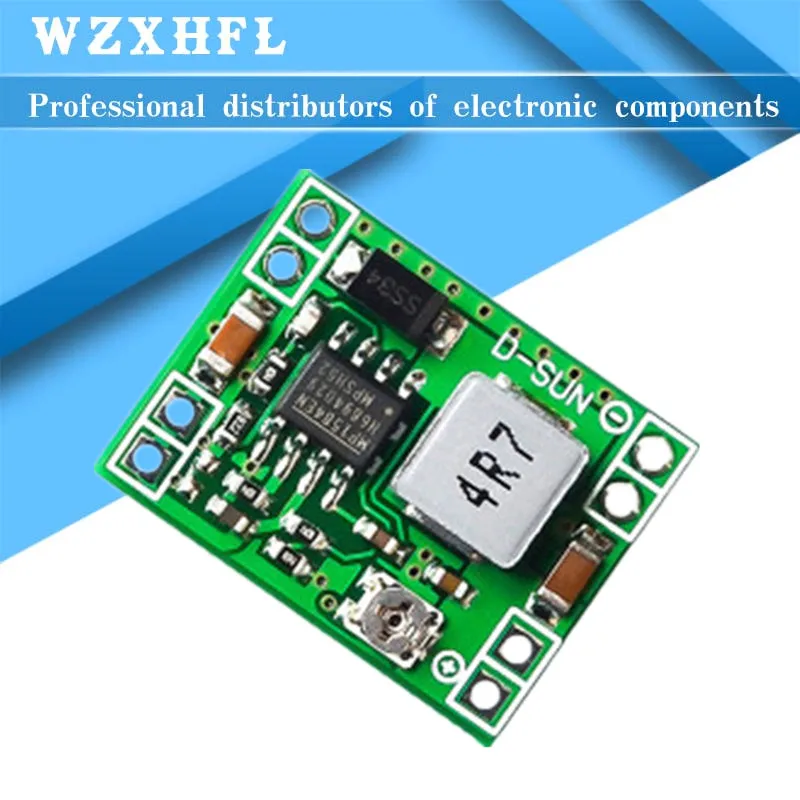 MP1584EN 3A Ultra-Small Size DC-DC Step Down Supply Module Adjustable power step-down descending output module 24V 12V 9V 5V 3V
MP1584EN 3A Ultra-Small Size DC-DC Step Down Supply Module Adjustable power step-down descending output module 24V 12V 9V 5V 3V