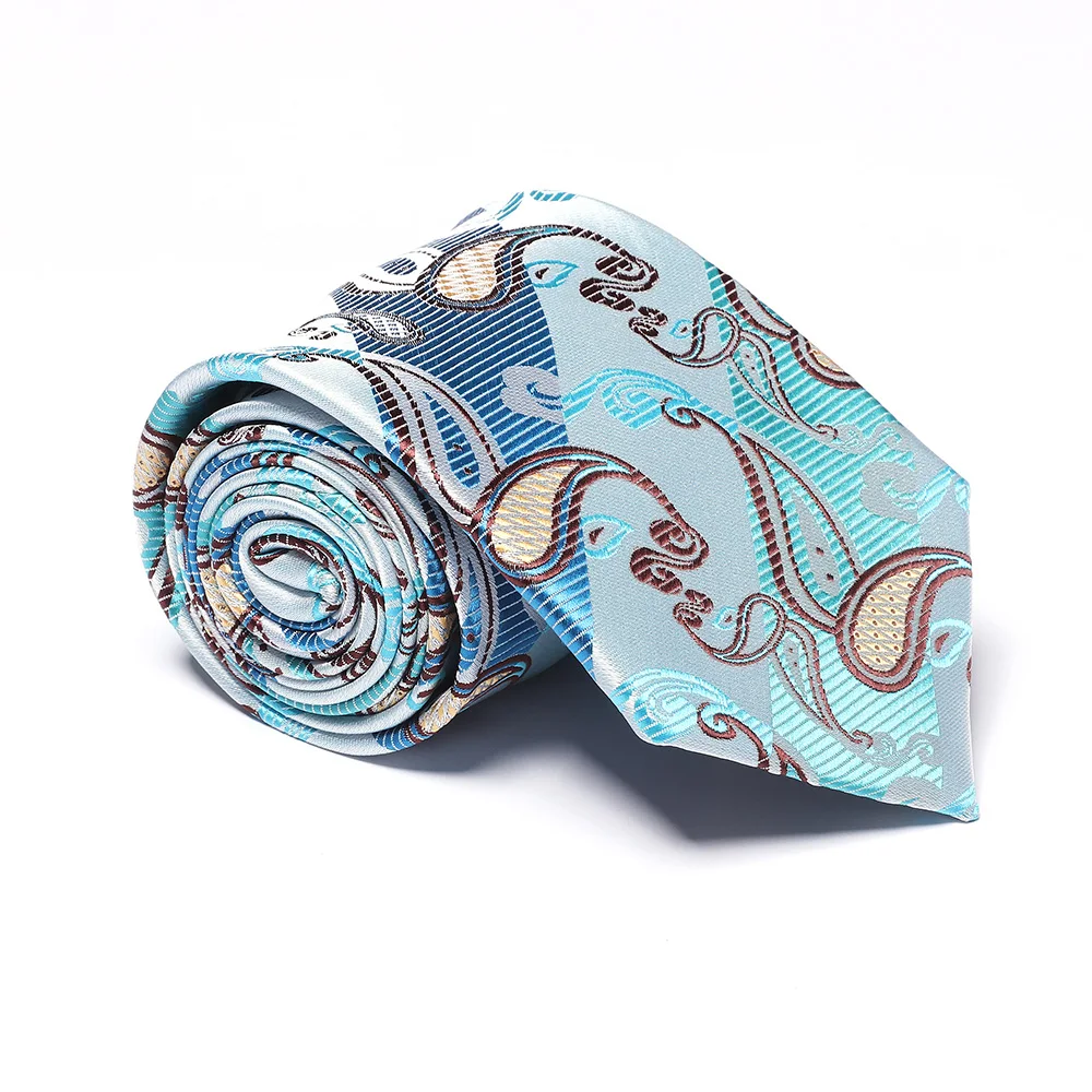 Fashion Men's Business Necktie Sky Blue Cashews Pattern Men's Tie Leisure Breathable Embroidery All Match Tie Accessory
Fashion Men's Business Necktie Sky Blue Cashews Pattern Men's Tie Leisure Breathable Embroidery All Match Tie Accessory