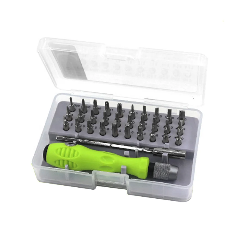 Tool Repair 32 In 1 Screwdriver Set Precision Mini Magnetic Screwdriver Bits Kit Phone Mobile IPad Camera Maintenance
Tool Repair 32 In 1 Screwdriver Set Precision Mini Magnetic Screwdriver Bits Kit Phone Mobile IPad Camera Maintenance
