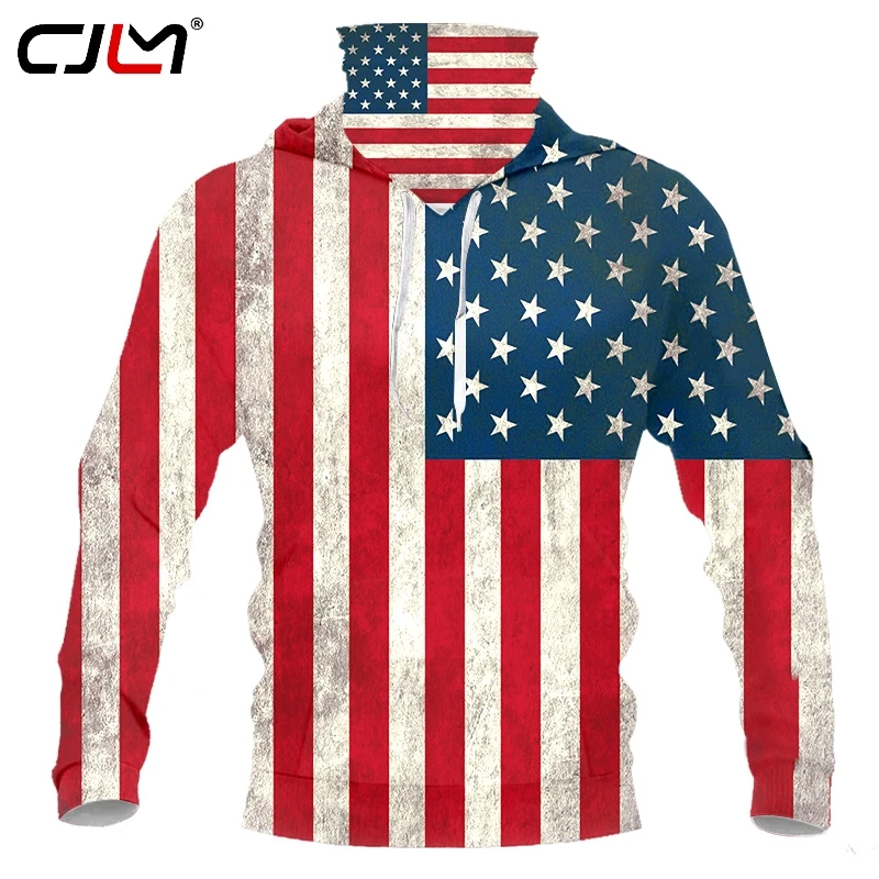 CJLM New 2020 American Flag 3d Print Women/men Mask Hoodies Sweatshirts Harajuku Casual Pullover Hooded Jacket Clothes
CJLM New 2020 American Flag 3d Print Women/men Mask Hoodies Sweatshirts Harajuku Casual Pullover Hooded Jacket Clothes