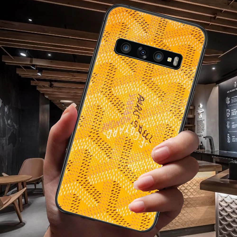 Luxury Brand Goyards Phone Case For Samsung Galaxy Note S 8 9 10 20 Plus E Lite Uitra black Hoesjes 3D Cell Luxury Shell Trend
Luxury Brand Goyards Phone Case For Samsung Galaxy Note S 8 9 10 20 Plus E Lite Uitra black Hoesjes 3D Cell Luxury Shell Trend
