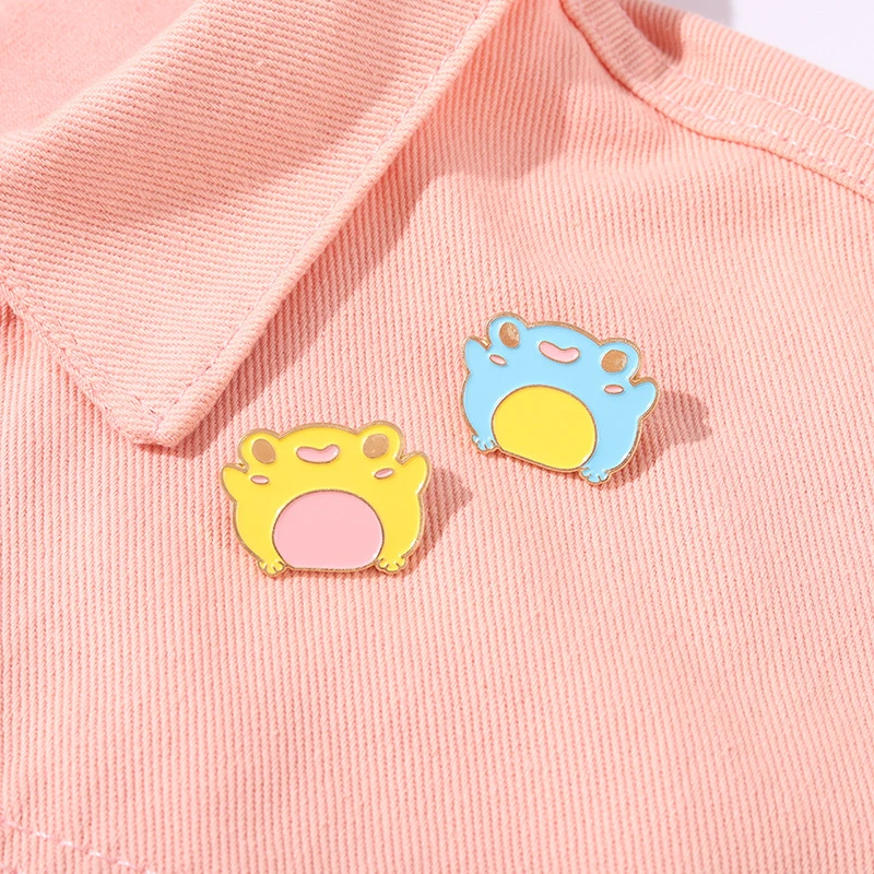 Cute Animal Series Alloy Enamel Pins Fashion Rainbow Frog Brooches Backpack Badge Pinback Buttons Accessories Jewelry Gifts
Cute Animal Series Alloy Enamel Pins Fashion Rainbow Frog Brooches Backpack Badge Pinback Buttons Accessories Jewelry Gifts