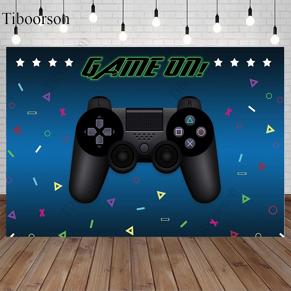 Фон для студийной фотосъемки с изображением игры на геймпаде
Фон для студийной фотосъемки с изображением игры на геймпаде