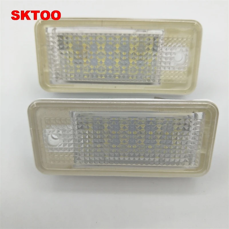 SKTOO 18 LED 6000K License Number Plate Light Lamp For Audi A3 S3 A4 S4 B6 B7 A6 S6 A8 Q7 NO Canbus Error
SKTOO 18 LED 6000K License Number Plate Light Lamp For Audi A3 S3 A4 S4 B6 B7 A6 S6 A8 Q7 NO Canbus Error