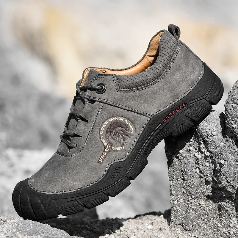 Mens Climbing Shoes High Quality Genuine Leather Fashion Oxford Shoes Outdoor Hiking Non-Slip Casual Shoes Retro Trend Men Shoes
Mens Climbing Shoes High Quality Genuine Leather Fashion Oxford Shoes Outdoor Hiking Non-Slip Casual Shoes Retro Trend Men Shoes