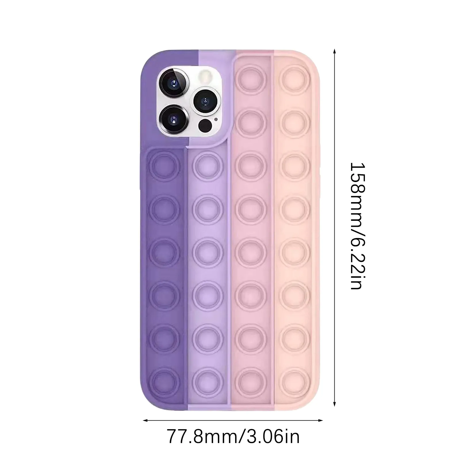 Antistress Toy Pops It Phone Case Silicone Decompression Rainbow Popit Case Case For Iphone11promax 6.5in Cover Sensory Toy Capa
Antistress Toy Pops It Phone Case Silicone Decompression Rainbow Popit Case Case For Iphone11promax 6.5in Cover Sensory Toy Capa