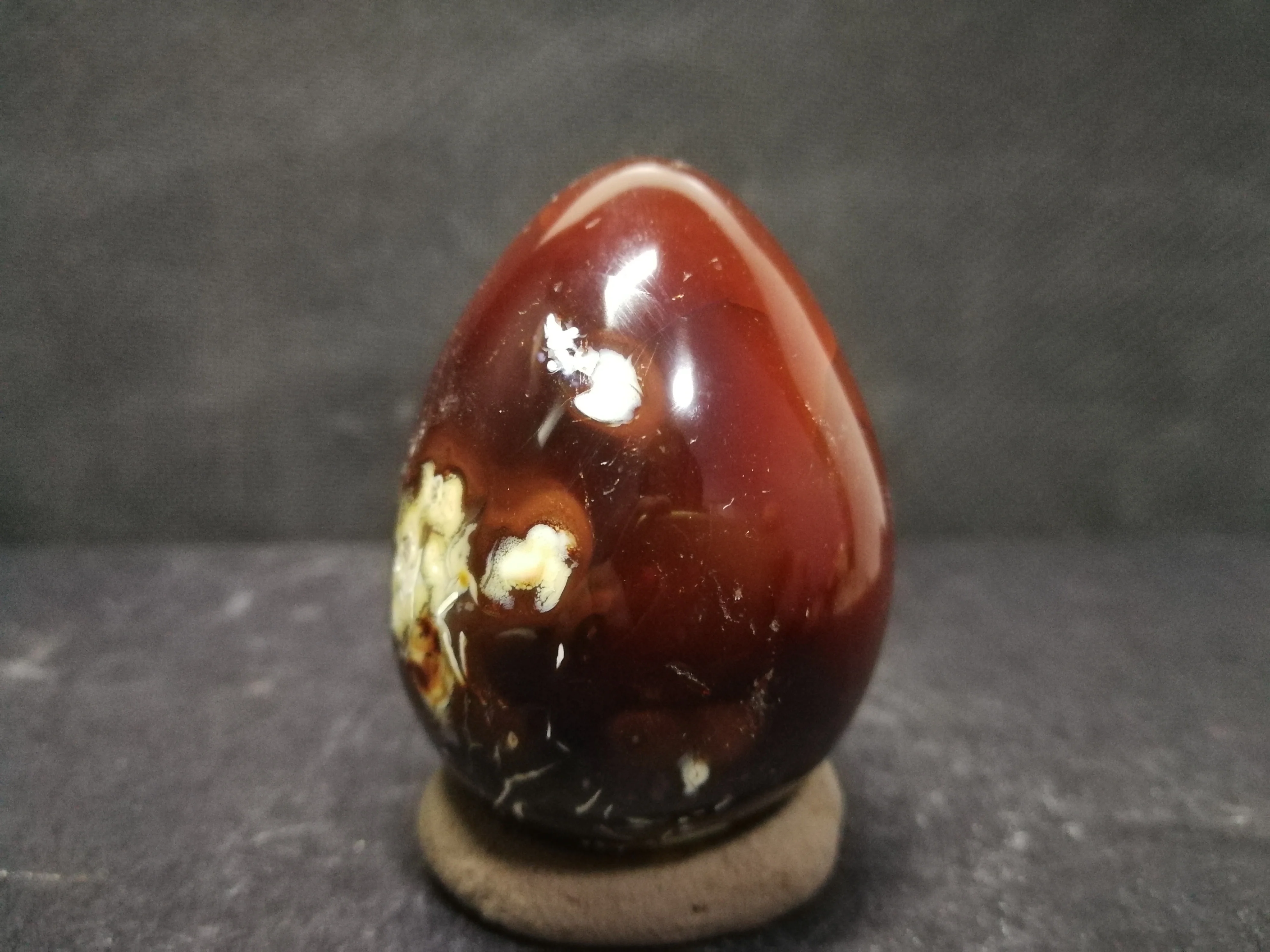 Лечебный камень из красного агата 109 9 природного цвета кварцевый кристалл
