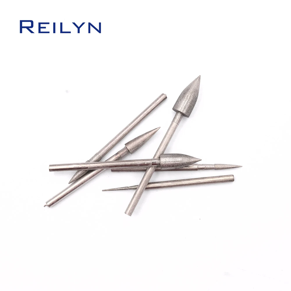 8pc Grit 400# 2.35mm Bit Size 1-6mm Diamond Grinding Burr Abrasive Bits Jade Diamond Polishing BitsTeeth Grinding Needle
8pc Grit 400# 2.35mm Bit Size 1-6mm Diamond Grinding Burr Abrasive Bits Jade Diamond Polishing BitsTeeth Grinding Needle