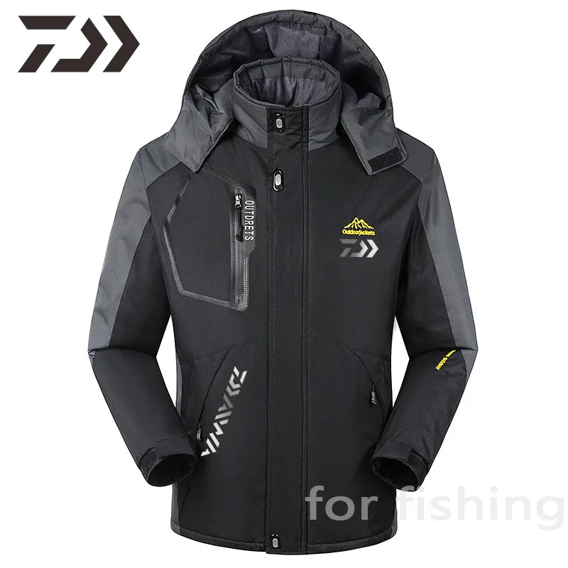 Daiwa Fishing Clothing Plus Velvet Thick Fishing Clothes Outdoor Sports Keep Warm Mountaineering Clothing Hooded Fishing Wear
Daiwa Fishing Clothing Plus Velvet Thick Fishing Clothes Outdoor Sports Keep Warm Mountaineering Clothing Hooded Fishing Wear