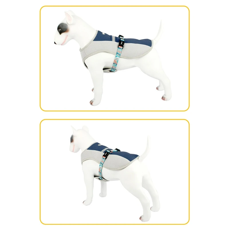 Dog Cooling Vest Harness Outdoor Puppy Cooler Vest Reflective Safety Sun-Proof Pet Hunting Coat S-XL
Dog Cooling Vest Harness Outdoor Puppy Cooler Vest Reflective Safety Sun-Proof Pet Hunting Coat S-XL