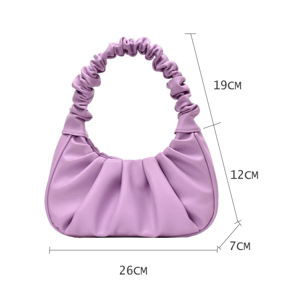 Elegant Pleated Handbag Classic Texture Delicate Creative Chic Women PU Leather Travel Totes Purse Fashion Shoulder Bag
Elegant Pleated Handbag Classic Texture Delicate Creative Chic Women PU Leather Travel Totes Purse Fashion Shoulder Bag