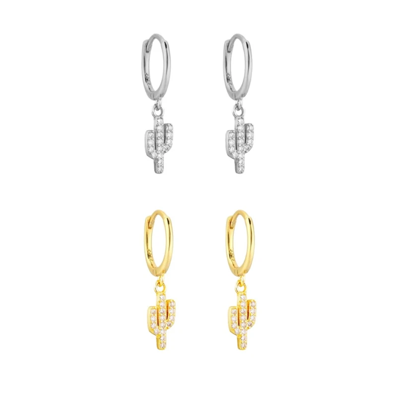 Full Zircon Cactus Pendant Ear Buckle for Fashion Women Creative Luxury Bohemian Party Jewelry Hoop Earring Pendientes Wholesale
Full Zircon Cactus Pendant Ear Buckle for Fashion Women Creative Luxury Bohemian Party Jewelry Hoop Earring Pendientes Wholesale