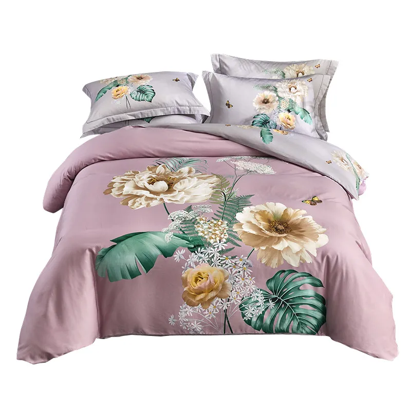 100% Cotton Printed Floral Tropical Leaf Bedding Set Queen King Size Duvet Cover Bed Sheets Pillowcase Home Textiles
100% Cotton Printed Floral Tropical Leaf Bedding Set Queen King Size Duvet Cover Bed Sheets Pillowcase Home Textiles