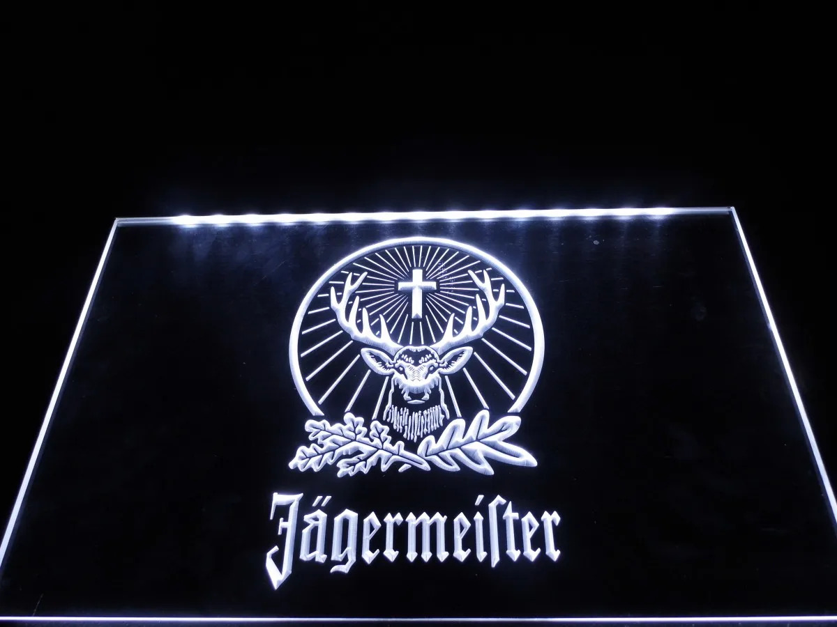 R001 Jagermeister голова оленя светодиодный неосветильник свет знак | Дом и сад