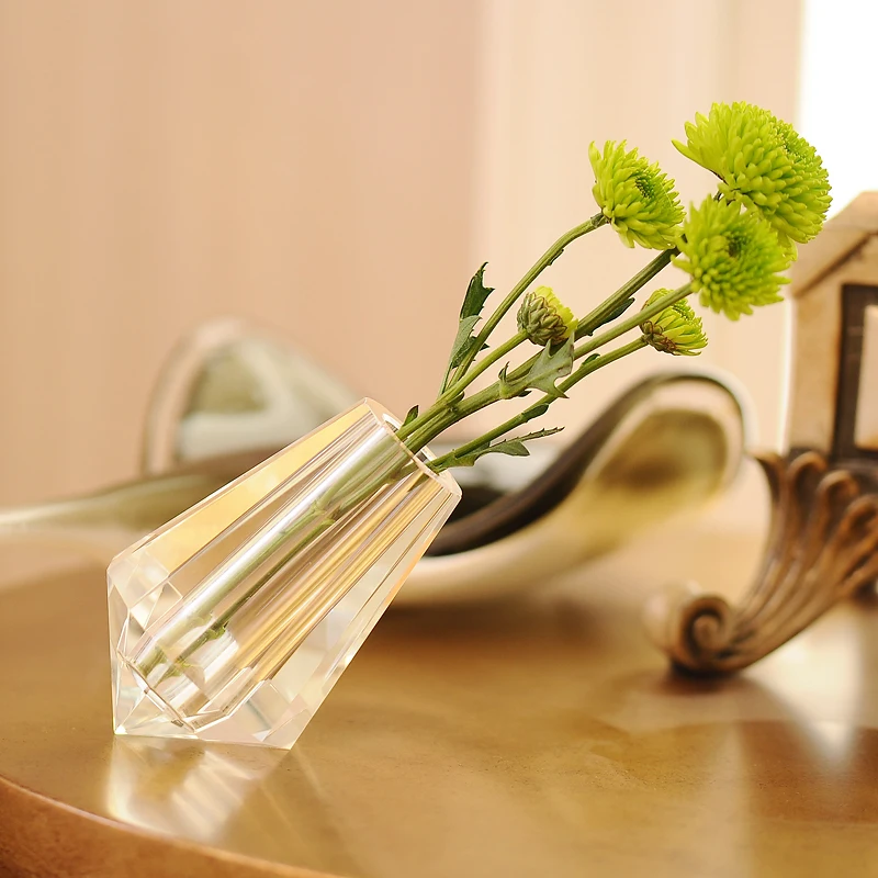 Nordic Home Decoration Crystal Vases for The Interior Hydroponic Flower Stained Vase Glass Flower Vase Living Room Desktop Gift
Nordic Home Decoration Crystal Vases for The Interior Hydroponic Flower Stained Vase Glass Flower Vase Living Room Desktop Gift