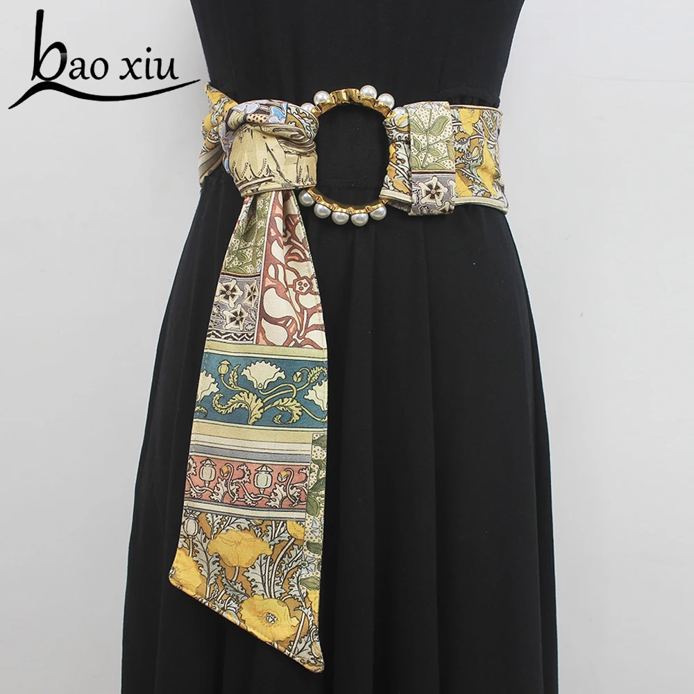 New Fashion Female Vintage Belt Straps Print Flower Wide Belt For Women Long Bondage Casual Black Corset Dress Belt Accessory
New Fashion Female Vintage Belt Straps Print Flower Wide Belt For Women Long Bondage Casual Black Corset Dress Belt Accessory