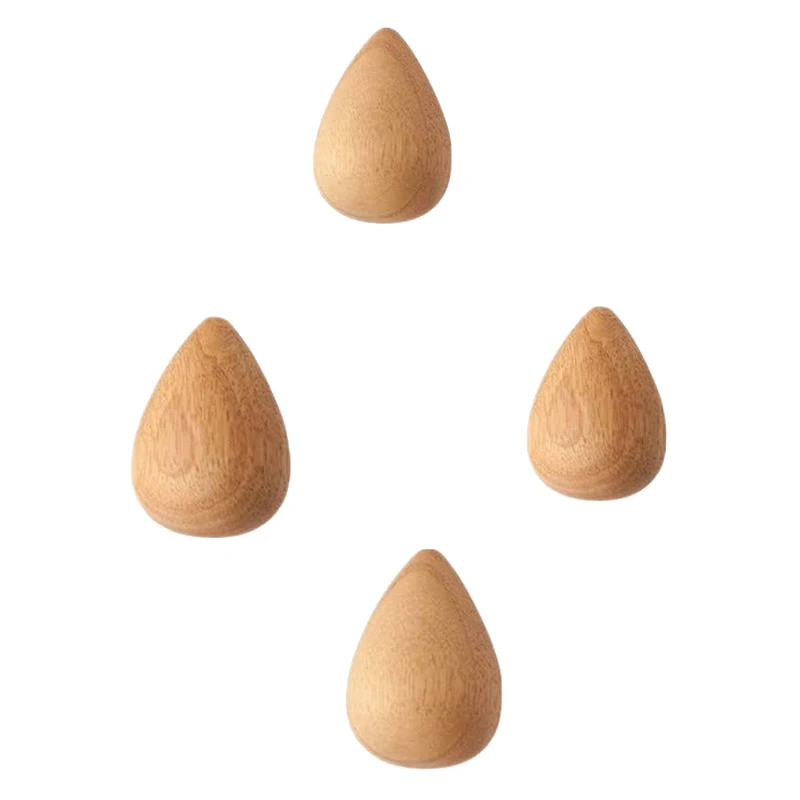 4 Pack Beech Coat Hooks Wall Mounted Single Hangers,Drop Shaped,Hooks For Coat Bag Towels Robe Hat,Home Decorative
4 Pack Beech Coat Hooks Wall Mounted Single Hangers,Drop Shaped,Hooks For Coat Bag Towels Robe Hat,Home Decorative