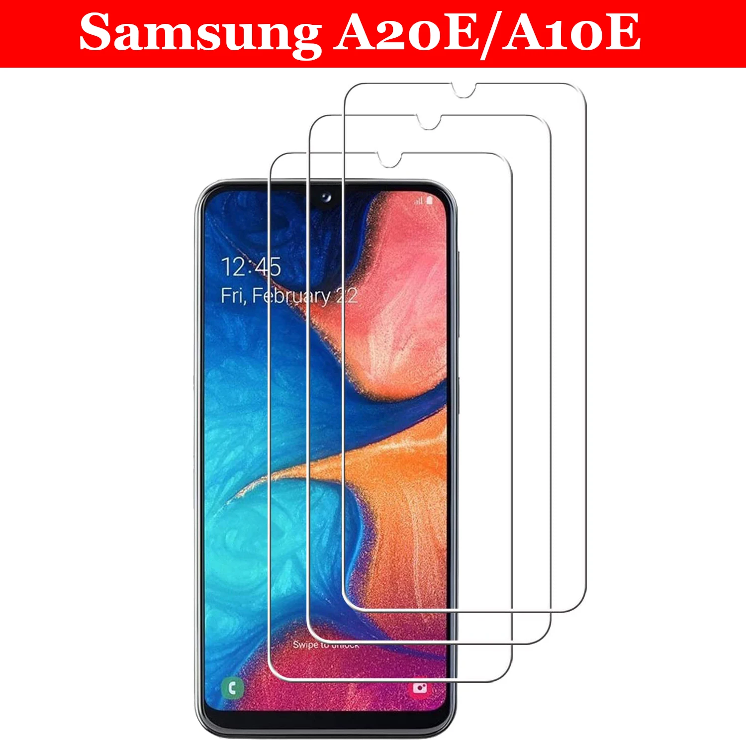 Samsung Galaxy A20E/A10E Screen Protector Tempered Glass,Touch Sensitive,Case Friendly,9H Hardness, Anti Scratch for Galaxy A10E
Samsung Galaxy A20E/A10E Screen Protector Tempered Glass,Touch Sensitive,Case Friendly,9H Hardness, Anti Scratch for Galaxy A10E