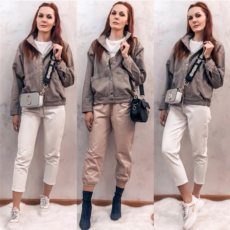 Fashion Spring and autumn New Leisure Style Large Oversize Female Jacket Solid Colour Denim Like Batwing Sleeve Loose Coat For
Fashion Spring and autumn New Leisure Style Large Oversize Female Jacket Solid Colour Denim Like Batwing Sleeve Loose Coat For