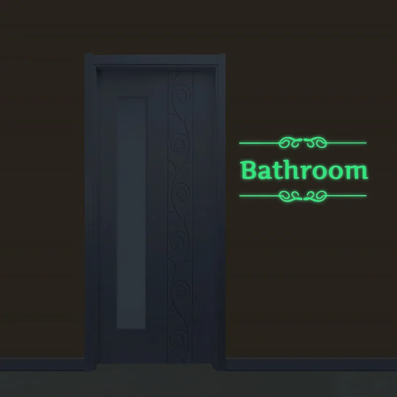 2021 best-selling Luminous WC Wall Toilet Sticker Waterproof Door Sign Glow in the Dark Fluorescent poster Stickers Bathroom
2021 best-selling Luminous WC Wall Toilet Sticker Waterproof Door Sign Glow in the Dark Fluorescent poster Stickers Bathroom
