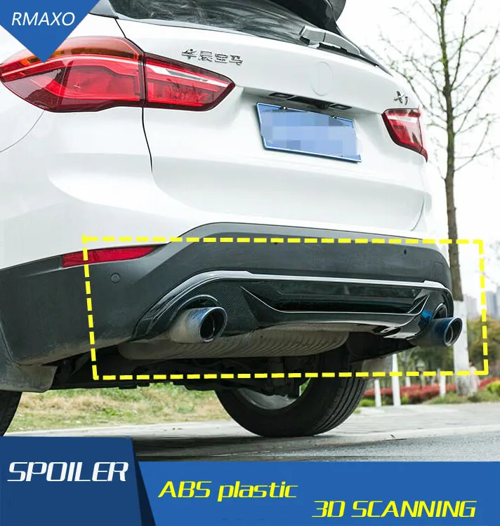 Задний спойлер для BMW X1 F48 2017 2019 задний из АБС пластика 1 серии|Спойлеры и крылья| |
