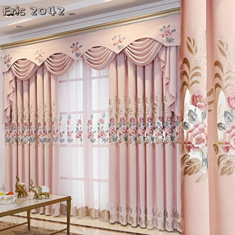 European-style High-end Atmospheric Light Luxury Chenille Embroidery Shading Embroidery Curtains for Living Dining Room Bedroom
European-style High-end Atmospheric Light Luxury Chenille Embroidery Shading Embroidery Curtains for Living Dining Room Bedroom