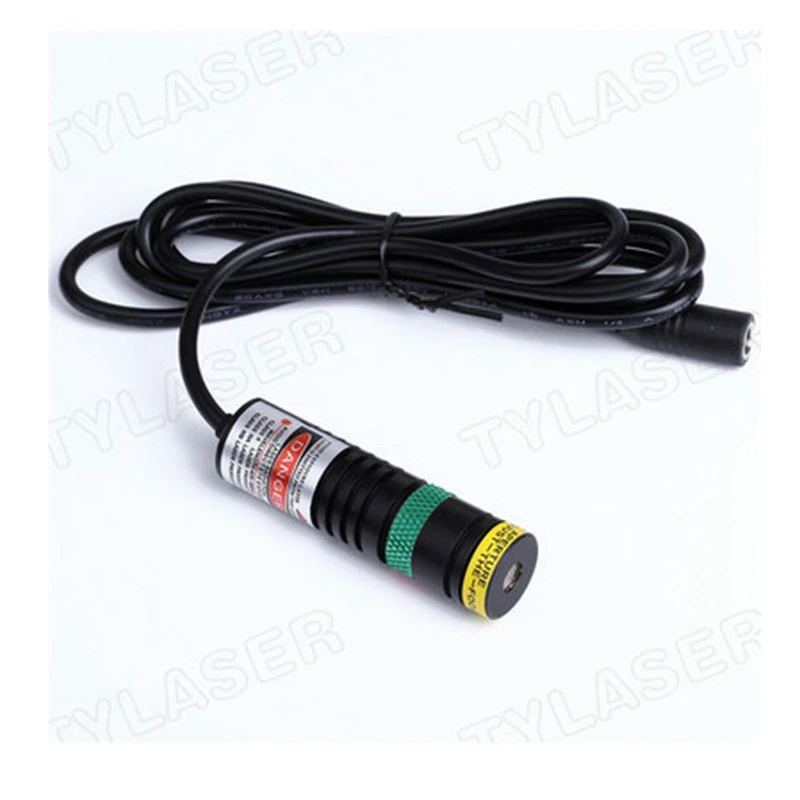 

Adjustable 520nm 50mw 18X65mm Green Line/Dot/Cross Laser Diode Locator Module w 5V Adapter holder