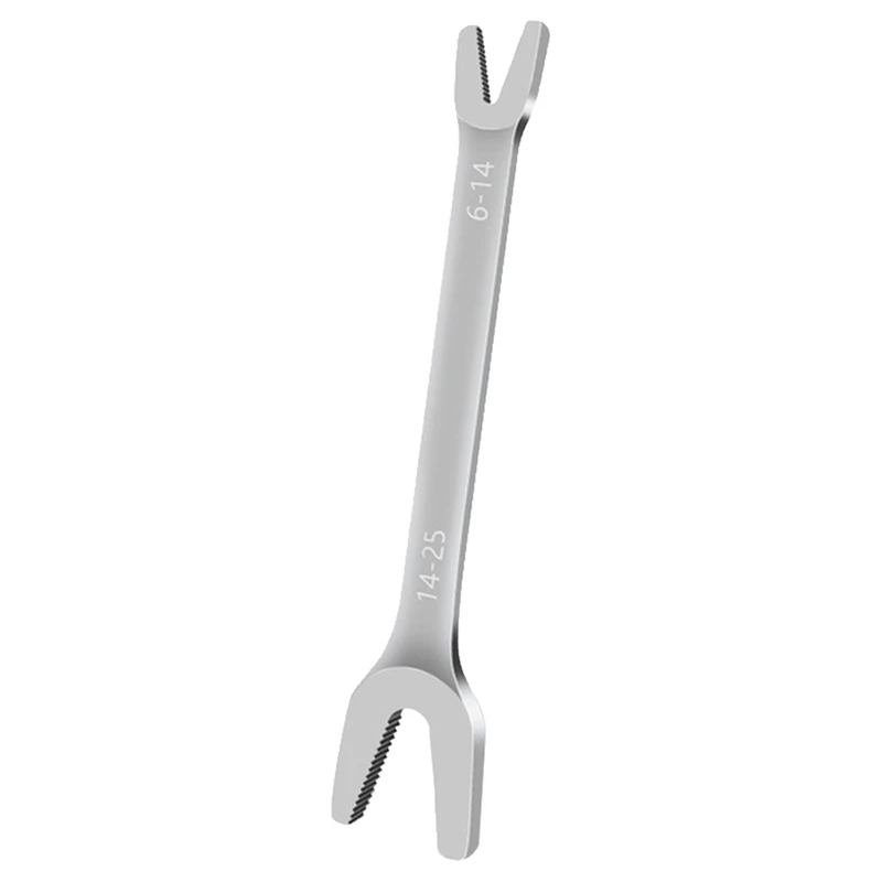 250Mm Wrench Repair Tools Adjustable Spanner Long Handle Double Open Ends Wrench Serrated V-Groove 6Mm To 24Mm
250Mm Wrench Repair Tools Adjustable Spanner Long Handle Double Open Ends Wrench Serrated V-Groove 6Mm To 24Mm