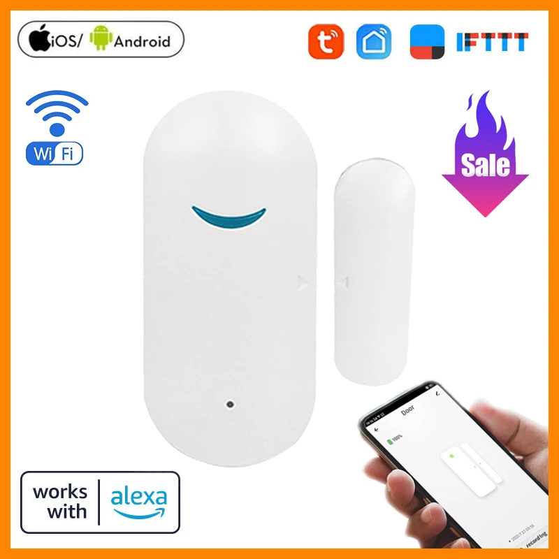 Смарт-детекторы открытой двери Tuya, с Wi-Fi, оповещением об уведомлении через приложение, с поддержкой Alexa Google Home 2021
Смарт-детекторы открытой двери Tuya, с Wi-Fi, оповещением об уведомлении через приложение, с поддержкой Alexa Google Home 2021