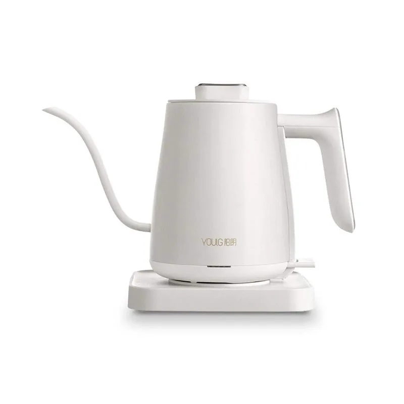 Electric Stainless Steel Kettle Coffee Drip Gooseneck Pot long small mouth Teapot Hand-made coffee pot Tea Maker Bottle 220v
Electric Stainless Steel Kettle Coffee Drip Gooseneck Pot long small mouth Teapot Hand-made coffee pot Tea Maker Bottle 220v
