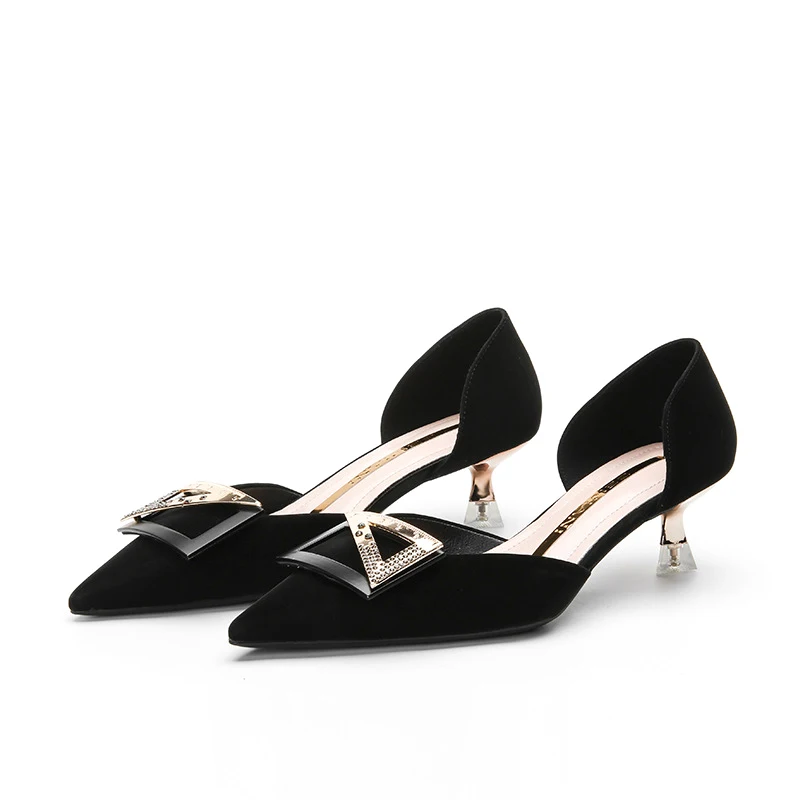Top Quality Women Classic Pumps Thin High Heels 5cm Elegant Stilettos Ladies Pointed Toe Great for Wedding Party Office Shoes
Top Quality Women Classic Pumps Thin High Heels 5cm Elegant Stilettos Ladies Pointed Toe Great for Wedding Party Office Shoes