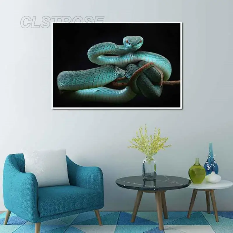 Animal Home Decoration Canvas Painting Cyan Python Hd Print Pictures for Bedroom and Living Room Frameless Style
Animal Home Decoration Canvas Painting Cyan Python Hd Print Pictures for Bedroom and Living Room Frameless Style