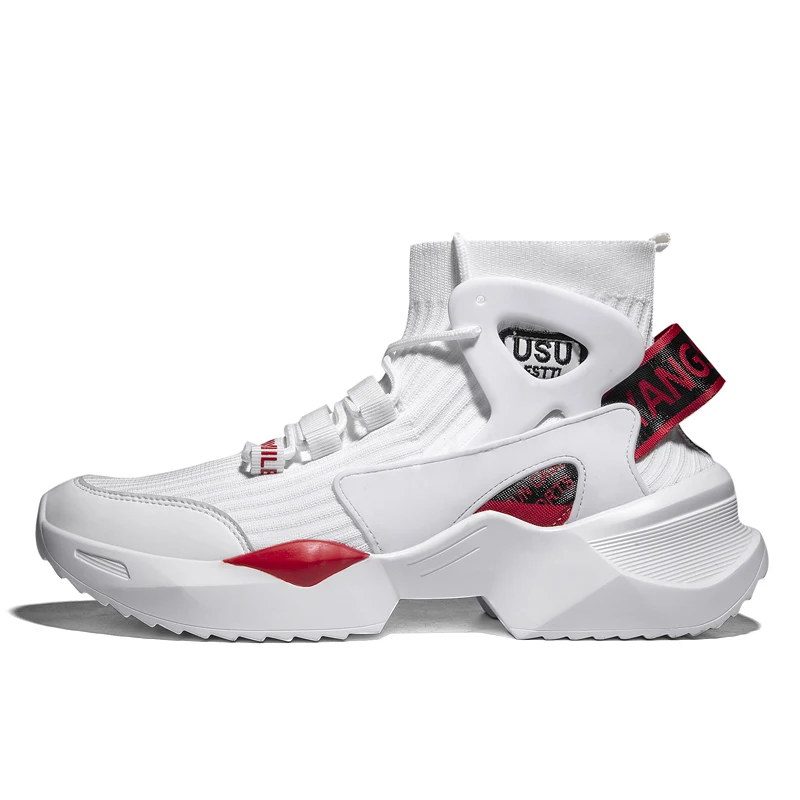 New High Top Sneakers Man Thick Sole Breathable Running Shoes for Men Platform Chunky Sport Shoes Outdoors Walking Fitness Shoes
New High Top Sneakers Man Thick Sole Breathable Running Shoes for Men Platform Chunky Sport Shoes Outdoors Walking Fitness Shoes