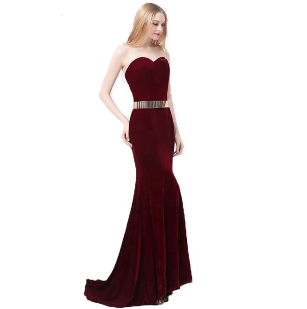 2019 New Women's Clothing For Summer High-end Long Strapless Evening formal mermaid Dress Robe De Soiree
2019 New Women's Clothing For Summer High-end Long Strapless Evening formal mermaid Dress Robe De Soiree