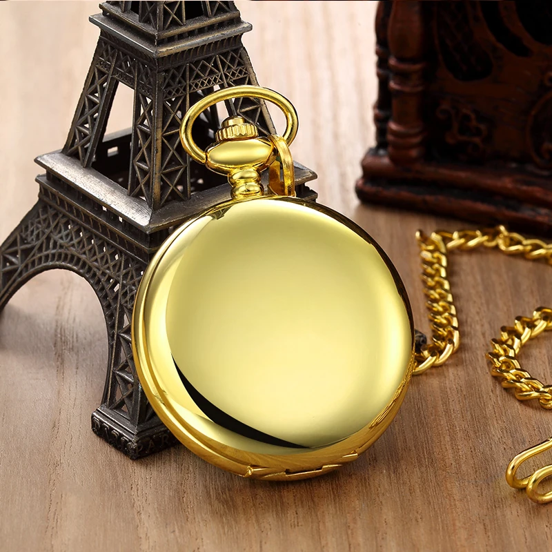 Golden Sliver Smooth Steampunk Skeleton Automatic Mechanical Pocket Watch FOB Chain Hand Winding Hollow Pocket Watch Men Women
Golden Sliver Smooth Steampunk Skeleton Automatic Mechanical Pocket Watch FOB Chain Hand Winding Hollow Pocket Watch Men Women
