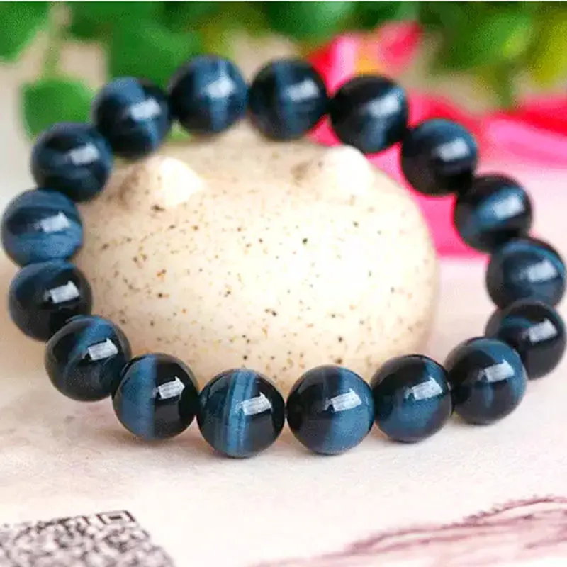 Nature Blue Tiger Eye Stone Beaded Bracelet Men Women Daily Party Blue Crystal Wrist Jewelry NYZ Shop
Nature Blue Tiger Eye Stone Beaded Bracelet Men Women Daily Party Blue Crystal Wrist Jewelry NYZ Shop
