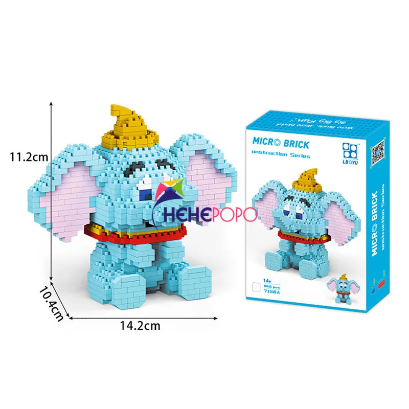 Disney Dumbo Model Diamond Small Particle Building Blocks Animal Model Building Blocks Toys for Training Children's Endurance
Disney Dumbo Model Diamond Small Particle Building Blocks Animal Model Building Blocks Toys for Training Children's Endurance