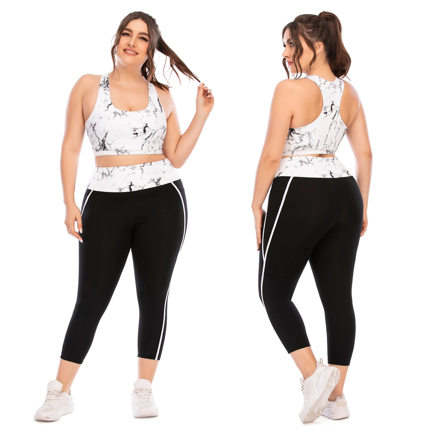 Yoga Sets Women Gym Clothes Women Sportwear Women's Tracksuit Sport Outfit For Woman Clothing Costume Sports Female 2 Pcs Bra
Yoga Sets Women Gym Clothes Women Sportwear Women's Tracksuit Sport Outfit For Woman Clothing Costume Sports Female 2 Pcs Bra