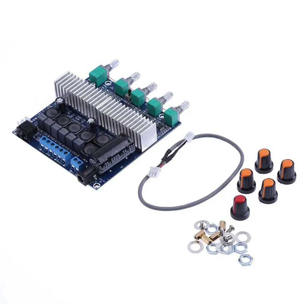 TPA3116 2.1 50Wx2+100W DIY Amplifier Board Digital 12-24V Super Bass Speaker Module Board Parts Component
TPA3116 2.1 50Wx2+100W DIY Amplifier Board Digital 12-24V Super Bass Speaker Module Board Parts Component