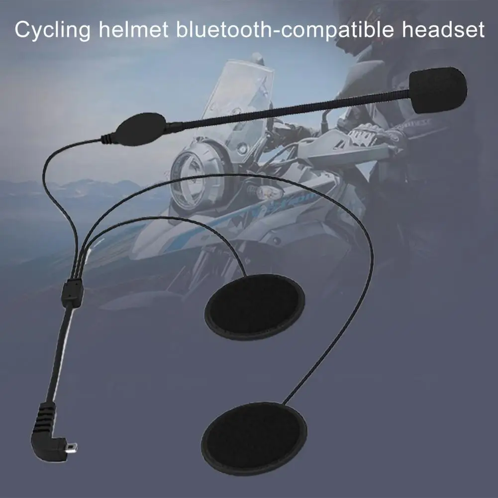 Useful Helmet Speaker Microphone Universal Eco-friendly Widely Compatible Helmet Headphone Microphone for Motorcycle
Useful Helmet Speaker Microphone Universal Eco-friendly Widely Compatible Helmet Headphone Microphone for Motorcycle