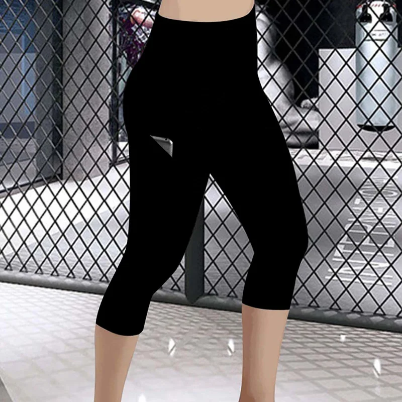 High Waist Leggins New Women's Casual Fitness Leggings Pants Elastic Push Up Jogging Legging Pocket Cropped Trousers
High Waist Leggins New Women's Casual Fitness Leggings Pants Elastic Push Up Jogging Legging Pocket Cropped Trousers