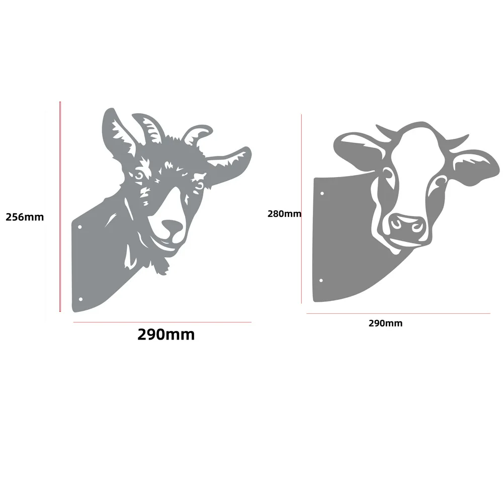 Farm Peeping Cow Balcony Yard Decorative Metal Garden Art Protector Hanging Ornaments Cartoon Outdoor Statues Home Art Ornaments
Farm Peeping Cow Balcony Yard Decorative Metal Garden Art Protector Hanging Ornaments Cartoon Outdoor Statues Home Art Ornaments