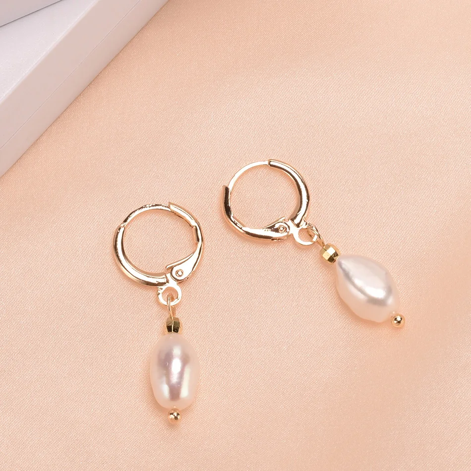 Fashion Design Women Jewelry 14K Gold Plated Natural Baroque Freshwater Pearls Drop Earrings Party Gifts Pearl Jewelry Wholesale
Fashion Design Women Jewelry 14K Gold Plated Natural Baroque Freshwater Pearls Drop Earrings Party Gifts Pearl Jewelry Wholesale