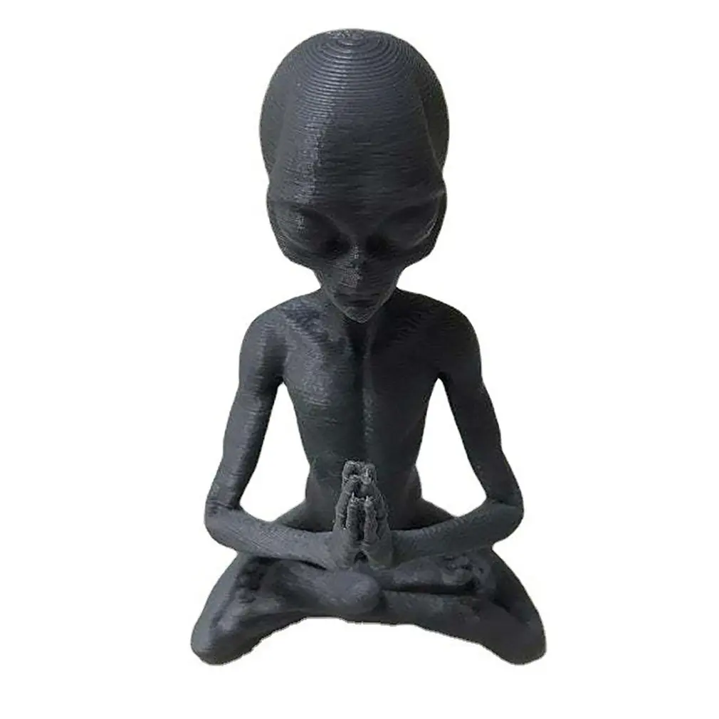Meditating Alien Resin Statue Garden Ornament Best Art Decor for Indoor Outdoor Home or Office Promotion
Meditating Alien Resin Statue Garden Ornament Best Art Decor for Indoor Outdoor Home or Office Promotion