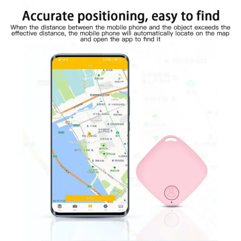 New Diamond-shaped Anti-loss Device Two-way Object Finding Function Alarm Bluetooth Locator APP Positioning Search Smart Tracker
New Diamond-shaped Anti-loss Device Two-way Object Finding Function Alarm Bluetooth Locator APP Positioning Search Smart Tracker