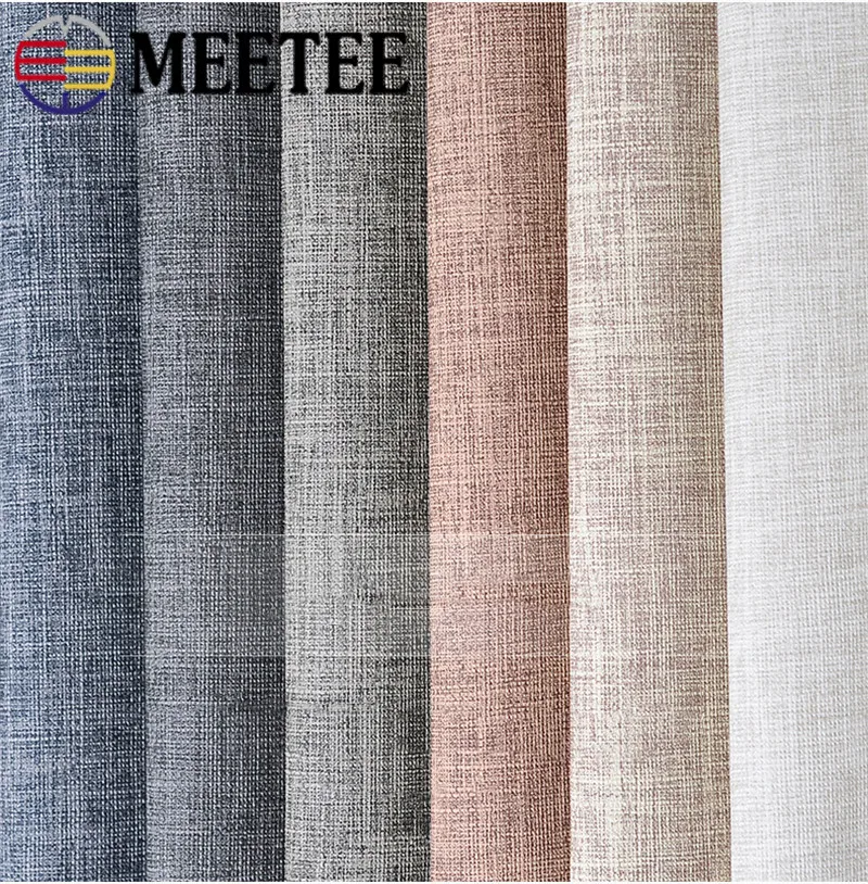 50cm Meetee 135cm Semi PU Imitated Linen Pattern Plaid Fabric DIY Home Soft Case Decoration Sewing Sofa Faux Leather Supplies
50cm Meetee 135cm Semi PU Imitated Linen Pattern Plaid Fabric DIY Home Soft Case Decoration Sewing Sofa Faux Leather Supplies
