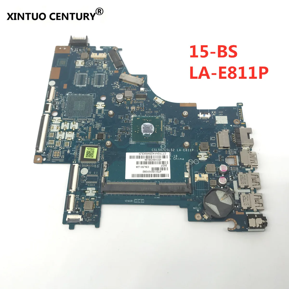 924754-601 924754-501 924754-001 для HP 15-BS Series Материнская плата для ноутбука CSL50/CSL52 LA-E811P W/N3710 CPU 100% протестирована быстро
924754-601 924754-501 924754-001 для HP 15-BS Series Материнская плата для ноутбука CSL50/CSL52 LA-E811P W/N3710 CPU 100% протестирована быстро