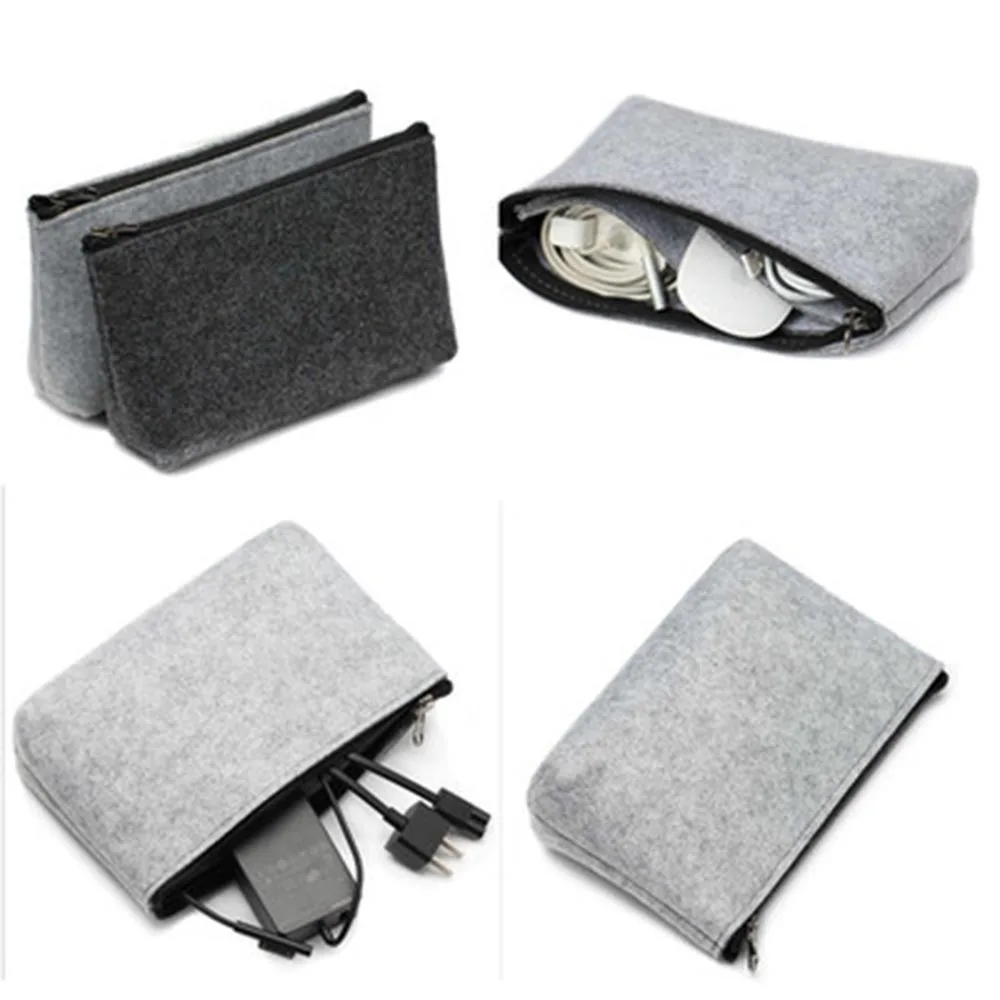 1pc Makeup Storage Organizer Felt Cloth Insert Cosmetic Bag Travel Use Zipper Cosmetic Organizer Toiletry Pouch Multi-pockets
1pc Makeup Storage Organizer Felt Cloth Insert Cosmetic Bag Travel Use Zipper Cosmetic Organizer Toiletry Pouch Multi-pockets