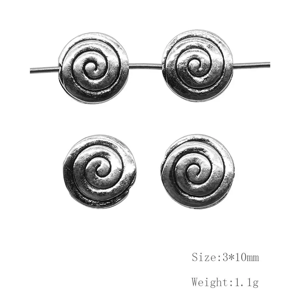 Malzahar 30 Pieces Swirl Round Small Hole Beads Jewelry Findings Components Fashion Jewelry Womens Accessories
Malzahar 30 Pieces Swirl Round Small Hole Beads Jewelry Findings Components Fashion Jewelry Womens Accessories